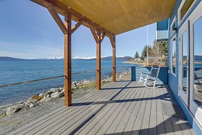 Whale Watching at Beachfront Cottage in Juneau!