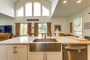 Sleek Getaway on Lake Wawasee w/ Private Dock!
