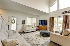 Sleek Getaway on Lake Wawasee w/ Private Dock!