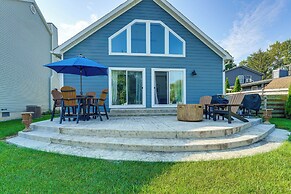 Sleek Getaway on Lake Wawasee w/ Private Dock!