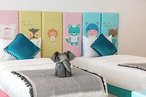 Unique Townhouse Pool Slide Access