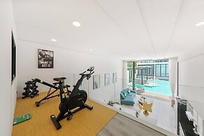 Unique Townhouse Pool Slide Access