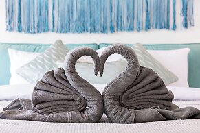 Unique Townhouse Pool Slide Access