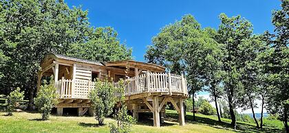 Domaine de Pech et Lafon. Cabanes avec SPA privatif