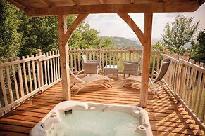 Domaine de Pech et Lafon. Cabanes avec SPA privatif
