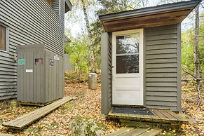 Private Peninsula! Modern-rustic Fall Lake Cabin