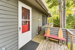 Private Peninsula! Modern-rustic Fall Lake Cabin