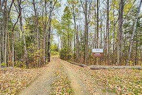 Private Peninsula! Modern-rustic Fall Lake Cabin
