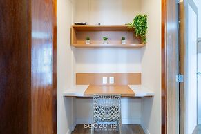 Fully Equipped Accommodations in a Building With Pool and gym in Downt
