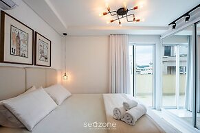 Apto c/ piscina e churrasq, 280m da praia IMD0502