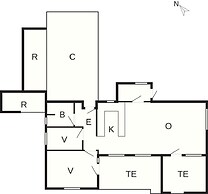 5 Star Holiday Home in Stege