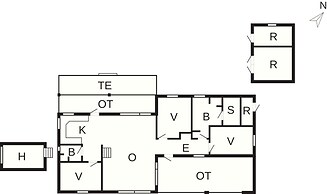 5 Star Holiday Home in Hals