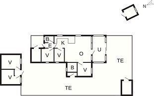 5 Star Holiday Home in Hals