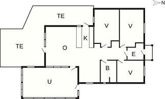 5 Star Holiday Home in Hals