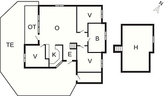 5 Star Holiday Home in Farso