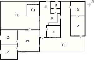 5 Star Holiday Home in Vaeggerlose