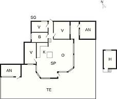 5 Star Holiday Home in Oro