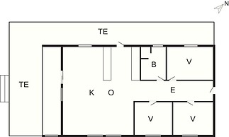 5 Star Holiday Home in Humble