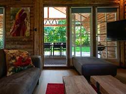 Spacious Wooden Chalet With Covered Terrace