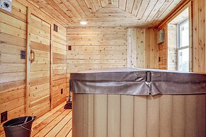 Cabin w/ Halstead Bay Access: Hot Tub, Sauna, Dock