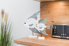 Komfortable Ferienwohnung mit Terrasse; Bensersiel