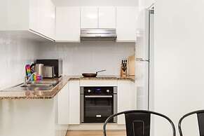 Suburban Two-bed Apartment With Parking and Patio