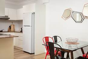 Suburban Two-bed Apartment With Parking and Patio