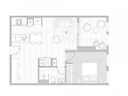 1-bed Resort With Study and Gym