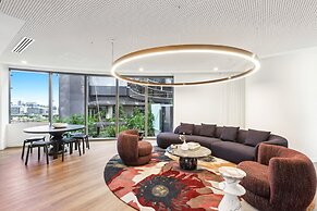 Brisbane 1BR With Pool, Spa, Sauna and Balcony