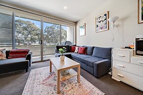 Tranquil Apartment in Green, Well Connected Suburb