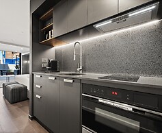 Modern Studio With BBQ Area