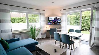 Moderne Ferienwohnung mit Terrasse in Ruhiger Lage