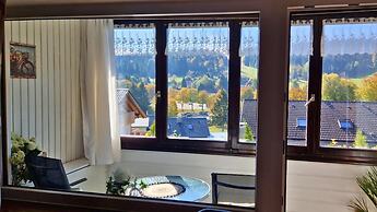 House Sunshine on the ski Slope