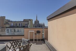 Central Tower S Babila - Elegant 2bdr With Rooftop Terrace