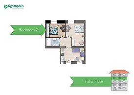 Venini - Cozy 2 Bdroom Apartment in Loreto Area