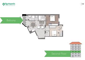 Prina - Spacious 2bdr Arco - Sempione Area