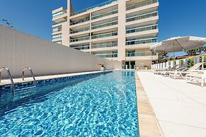 200m da praia c piscina e churrasqueira
