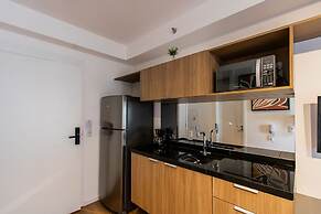 Apto em Moema c Smart Lock Sauna e Academia
