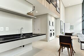 Loft com Wi-fi e Smart Lock na Vila Cordeiro