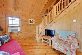 Cabin Along Rough River! Views, Fire Pit & Grill