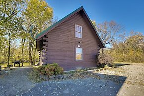 Cabin Along Rough River! Views, Fire Pit & Grill
