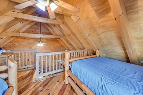 Cabin Along Rough River! Views, Fire Pit & Grill