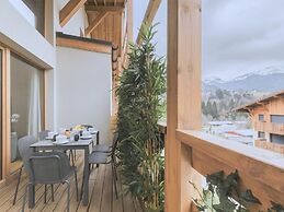 Elegant Apartment Facing Mont Blanc