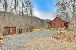 Greenbrier River On-site! Modern-rustic Log Cabin