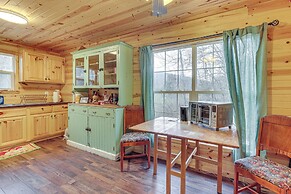 Greenbrier River On-site! Modern-rustic Log Cabin