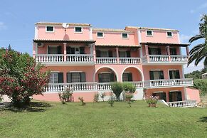 Pink House Socrates Corfu Beachside Apartments