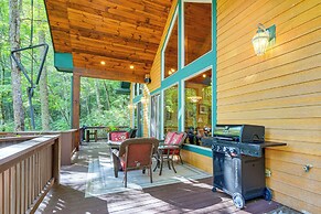 Mtn-view Cabin w/ Deck in Sylva: Family Friendly!