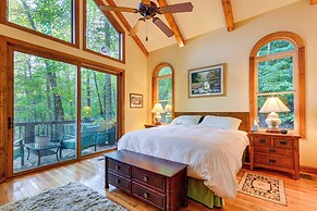 Mtn-view Cabin w/ Deck in Sylva: Family Friendly!