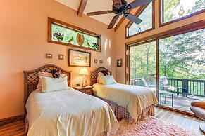 Mtn-view Cabin w/ Deck in Sylva: Family Friendly!