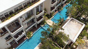 NHOA 111C Lux 1BRPool access Aldea Zama
